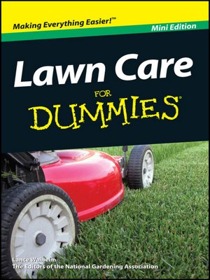 cover image of Lawn Care For Dummies
